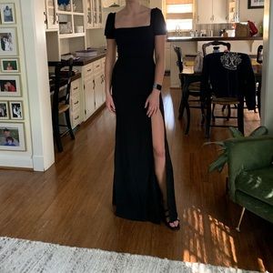 black prom dress